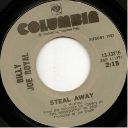 Billy Joe Royal I Knew You When / Steal Away USED VINYL 7INCH 45 RPM SINGLE