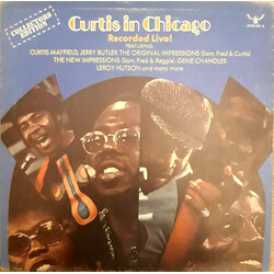 Curtis Mayfield Curtis In Chicago - Recorded Live Vinyl LP USED