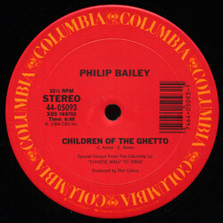 Philip Bailey Children Of The Ghetto VINYL 12" USED