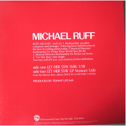 Michael Ruff (2) Let Her Stay USED VINYL 12INCH PROMO