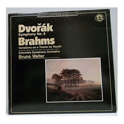 Antonín Dvořák / Johannes Brahms / Bruno Walter Symphonie N° 8 /  Variations On A Theme By Haydn Vinyl LP USED