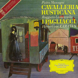 Pietro Mascagni / Ruggiero Leoncavallo / Herbert von Karajan Cavalleria Rusticana / I Pagliacci Vinyl LP USED