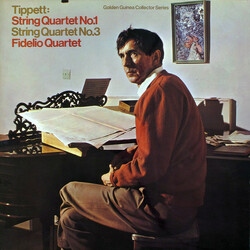 Sir Michael Tippett / Fidelio Quartet String Quartet No. 1 and No. 3 Vinyl LP USED