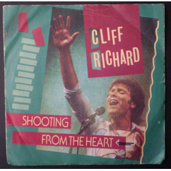 Cliff Richard Shooting From The Heart USED VINYL 7INCH 45 RPM