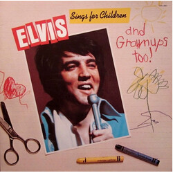 Elvis Presley Elvis Sings For Children And Grownups Too! Vinyl LP USED