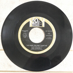 Don Cornell You Know You Don't Want Me / If You Love Her Tell Her So USED VINYL 7INCH 45 RPM PROMO