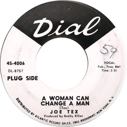 Joe Tex A Woman Can Change A Man Vinyl 7" USED