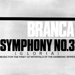 Glenn Branca Symphony No. 3 (Gloria) Vinyl LP USED