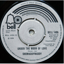 Showaddywaddy Under The Moon Of Love USED VINYL 7INCH 45 RPM SINGLE