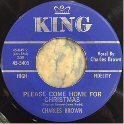 Charles Brown / Amos Milburn Please Come Home For Christmas / Christmas (Comes But Once A Year) USED VINYL 7INCH 45 RPM SINGLE