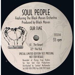 Soul People Our Time VINYL 12" USED