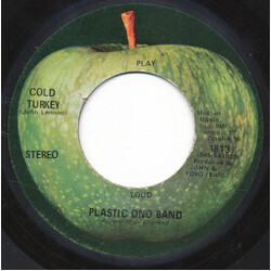 The Plastic Ono Band Cold Turkey USED VINYL 7INCH 45 RPM SINGLE