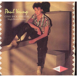 Paul Young Come Back And Stay (Single Remix Version) USED VINYL 7INCH 45 RPM SINGLE STEREO