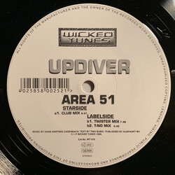 Updiver Area 51 USED VINYL 12INCH