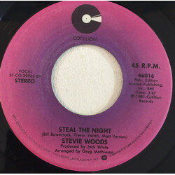 Stevie Woods Steal The Night USED VINYL 7INCH 45 RPM SINGLE