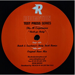 The Montini Experience Rock Ya Body VINYL 12" USED