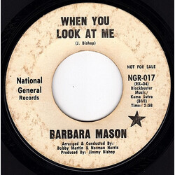 Barbara Mason When You Look At Me USED VINYL 7INCH 45 RPM PROMO