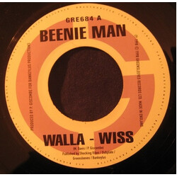 Beenie Man Walla Wiss USED VINYL 7INCH 45 RPM