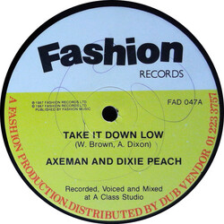 Axeman / Dixie Peach Take It Down Low / Singing In A Dance Hall USED VINYL 12INCH 45 RPM