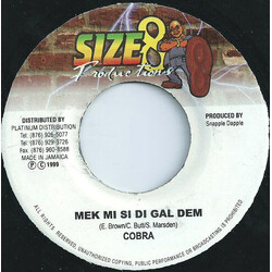 Mad Cobra Mek Mi Si Di Gal Dem USED VINYL 7INCH 45 RPM