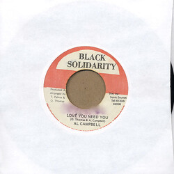 Al Campbell Love You Need You USED VINYL 7INCH 45 RPM