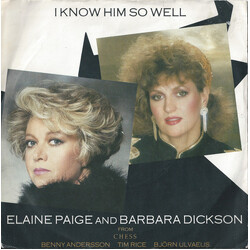 Elaine Paige / Barbara Dickson I Know Him So Well USED VINYL 7INCH 45 RPM SINGLE