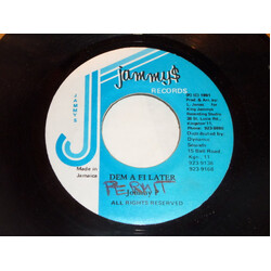 Johnny P Dem A Fi Later USED VINYL 7INCH 45 RPM