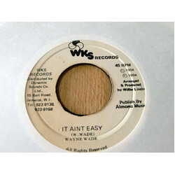 Wayne Wade It Ain't Easy USED VINYL 7INCH