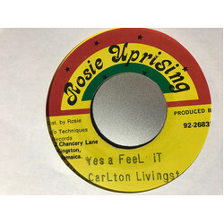 Carlton Livingston Yes A Feel It USED VINYL 7INCH 45 RPM