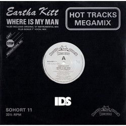 Eartha Kitt Where Is My Man (Hot Tracks Megamix) USED VINYL 12INCH 33 S RPM