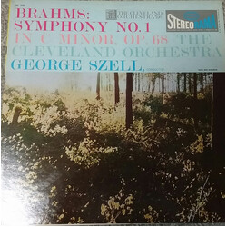 Johannes Brahms / George Szell / The Cleveland Orchestra Symphony No. 1 In C Minor, Op. 68 Vinyl LP USED