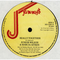 Junior Wilson / Marcia Aitken / Alton Black Really Together / My, My, My USED VINYL 12INCH 45 RPM