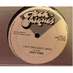 Jigsy King / 14 Karat As It Dun Load It Back / Hard To Say I'm Sorry USED VINYL 12INCH 45 RPM