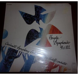 Joseph Haydn / Cincinnati Symphony Orchestra / Max Rudolf Symphonies 91 & 102 Vinyl LP USED