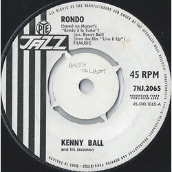 Kenny Ball And His Jazzmen Rondo USED VINYL 7INCH SINGLE 45 RPM