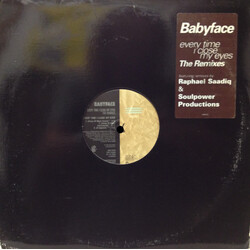 Babyface Every Time I Close My Eyes (The Remixes) Vinyl 12" USED