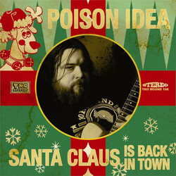 Poison Idea / Angry Snowmans Santa Claus Is Back In Town / Sugar Plum USED VINYL 7INCH RECORD STORE DAY LIMITED EDITION