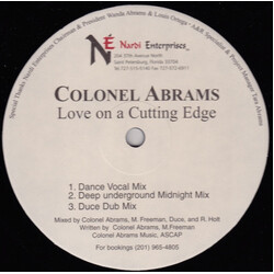 Colonel Abrams Love On A Cutting Edge VINYL 12" USED