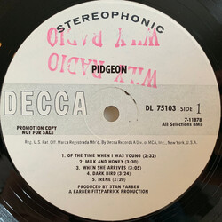 Pidgeon (2) Pidgeon Vinyl LP USED