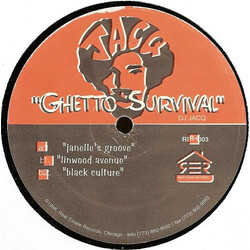 DJ Jacq Ghetto Survival USED VINYL 12INCH