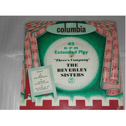 The Beverley Sisters Three's Company USED VINYL 7INCH 45 RPM EP