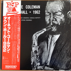 Ornette Coleman Town Hall, 1962 Vinyl LP USED
