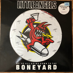 Little Angels We're All Going Down To The Boneyard USED VINYL 12INCH SINGLE LIMITED EDITION NUMBERED PICTURE DISC