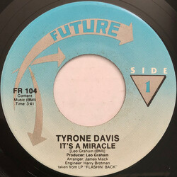 Tyrone Davis It's A Miracle USED VINYL 7INCH 45 RPM SINGLE