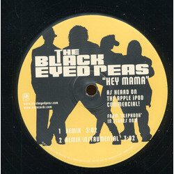 Black Eyed Peas Hey Mama (Remix) USED VINYL 12"