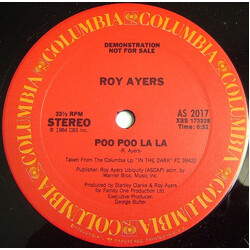 Roy Ayers Poo Poo La La USED VINYL 12INCH 33 S RPM PROMO