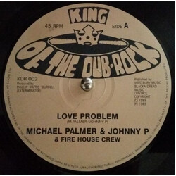 Michael Palmer / Johnny P / Firehouse Crew Love Problem USED VINYL 12INCH 45 RPM