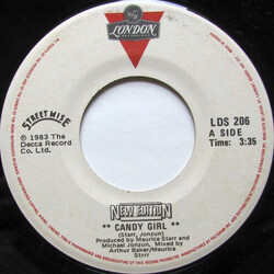 New Edition Candy Girl USED VINYL 7INCH 45 RPM SINGLE