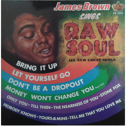James Brown Raw Soul Vinyl LP USED