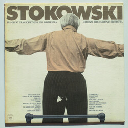 Leopold Stokowski / National Philharmonic Orchestra His Great Transcriptions For Orchestra Vinyl LP USED